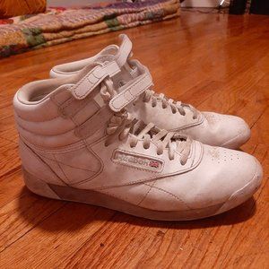 Reebock Freestyle HI High-Tops - WOMEN'S Size 6.5